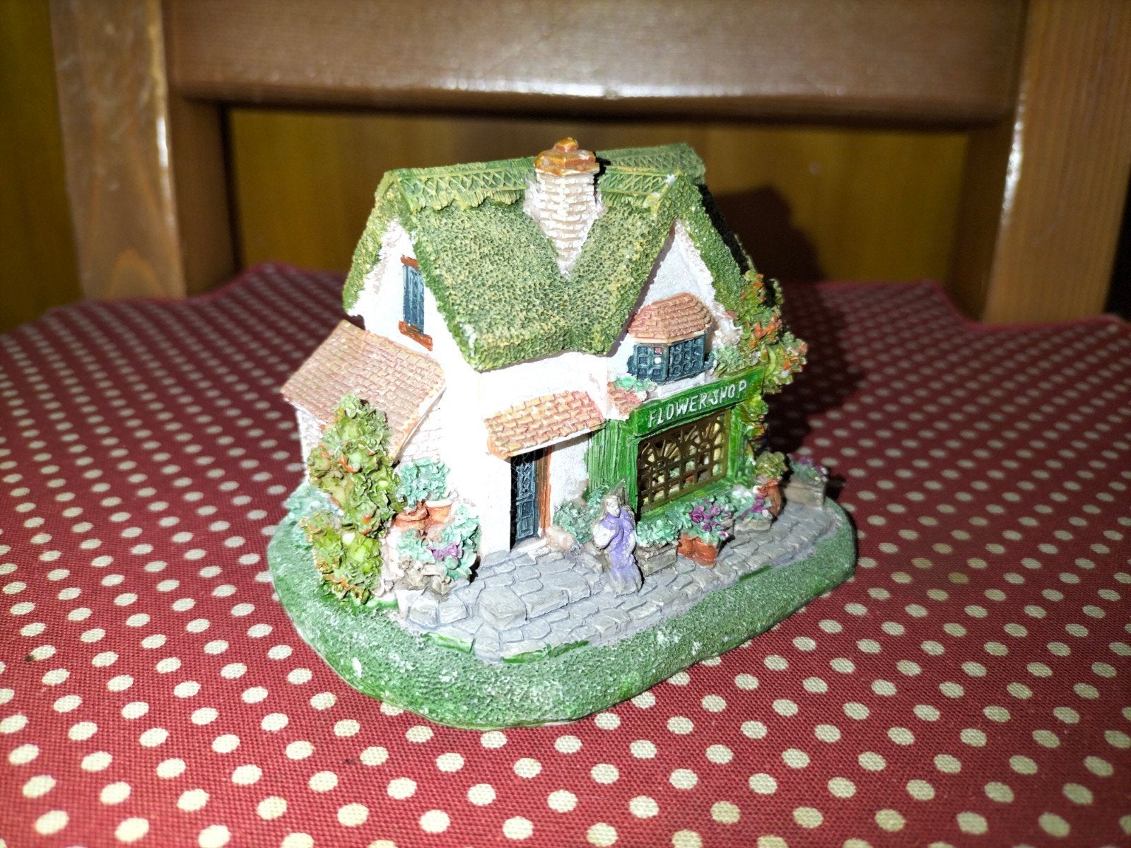 Miniatuur Engelse cottages, Flowershop, €7,50, Ophalen of Verzenden, Nieuw, Overige typen