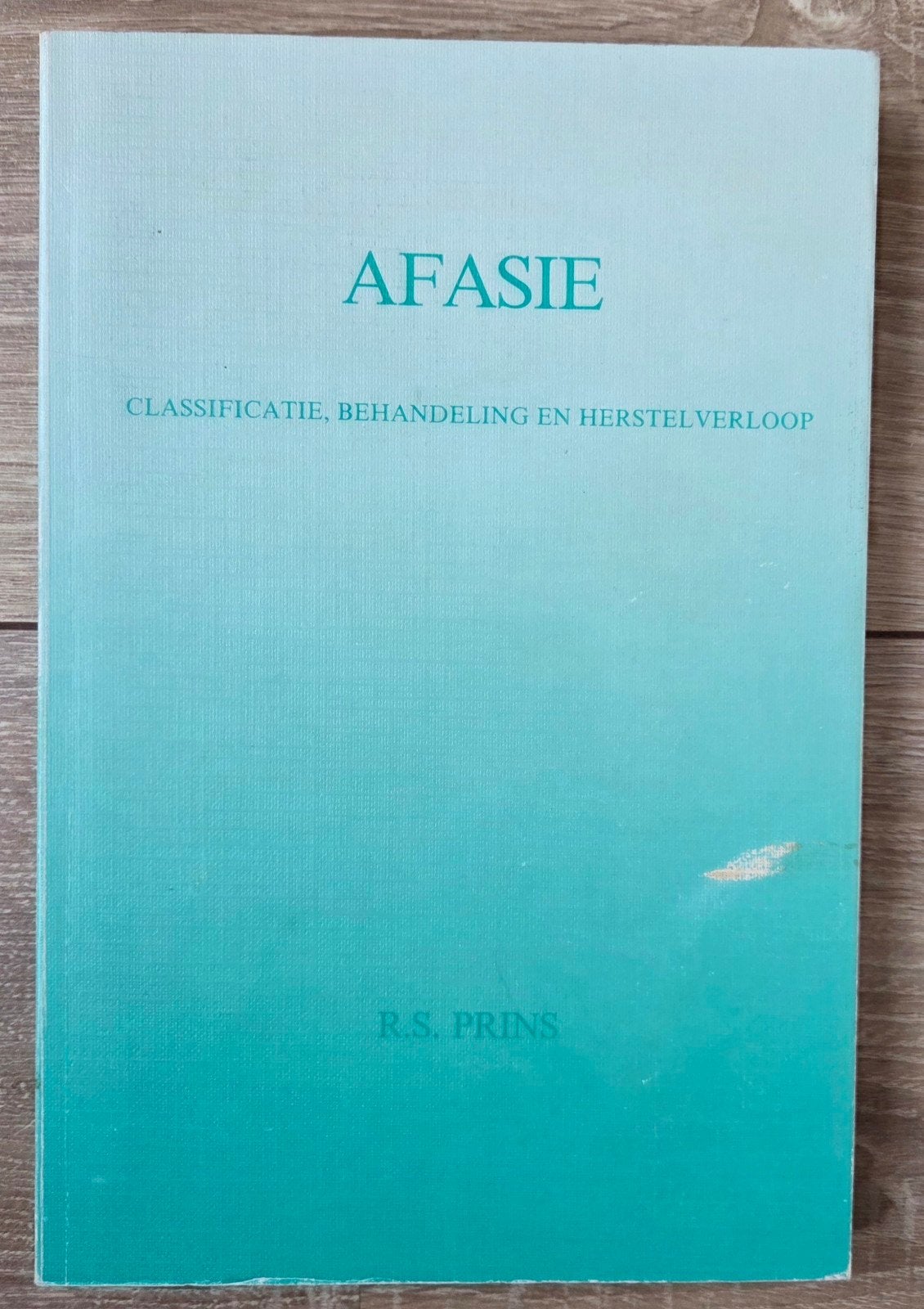 R.S. Prins - Afasie, R.S. Prins, Niet van toepassing, Ophalen of Verzenden, Zo goed als nieuw