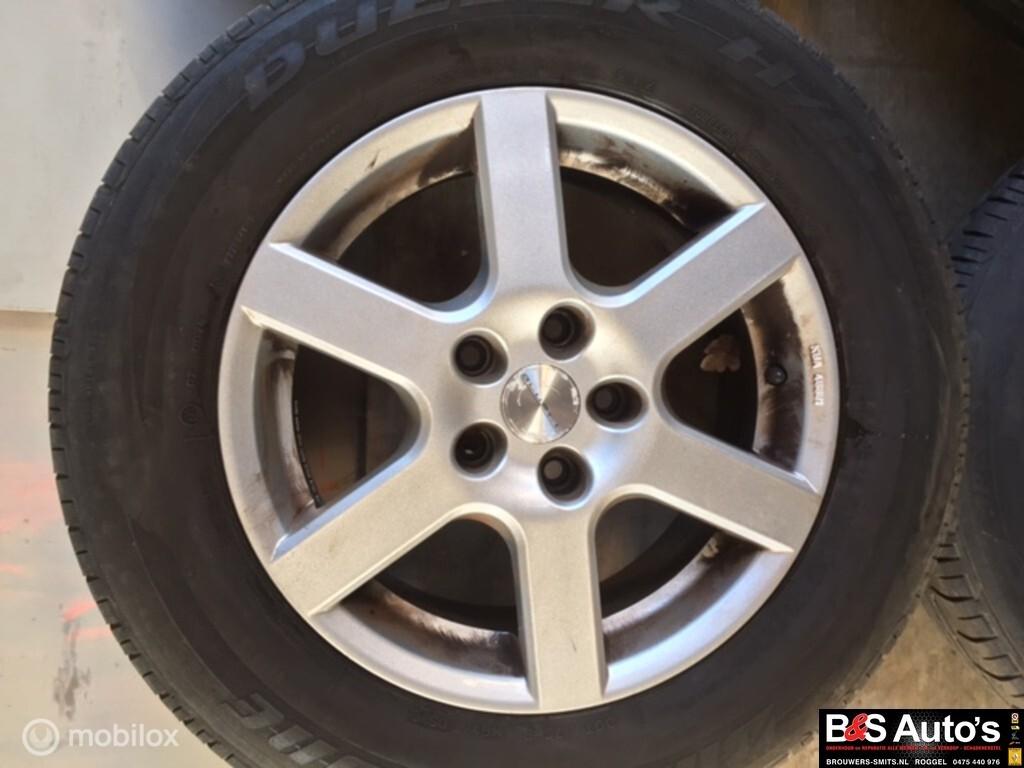 Sportvelgen set lichtmetaal Nissan Qashqai I ('07-'14), 16 inch, Banden en Velgen, Ophalen of Verzenden, Terreinwagen