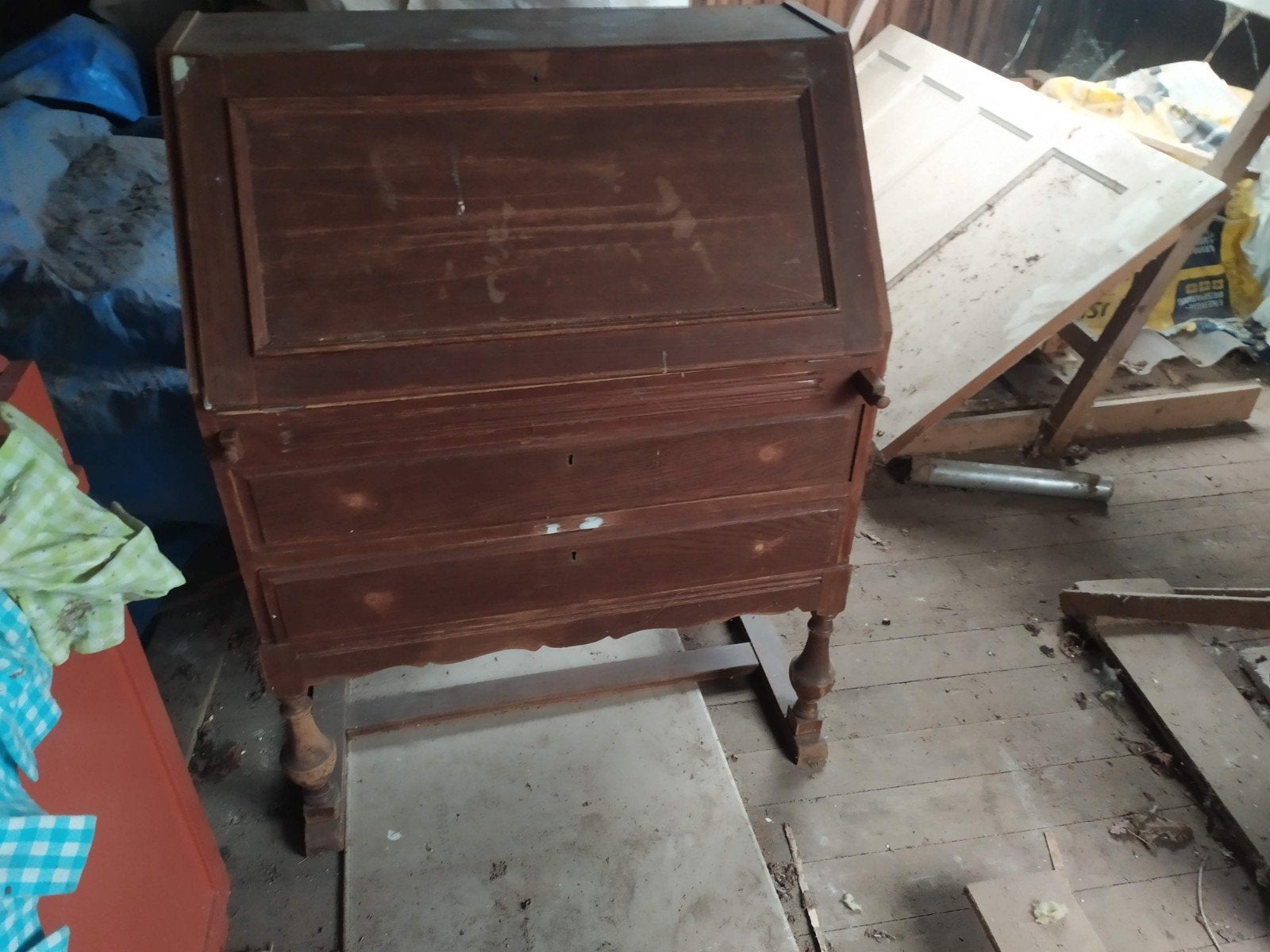 Antiek secretaire bureau - Opknapper, Ophalen