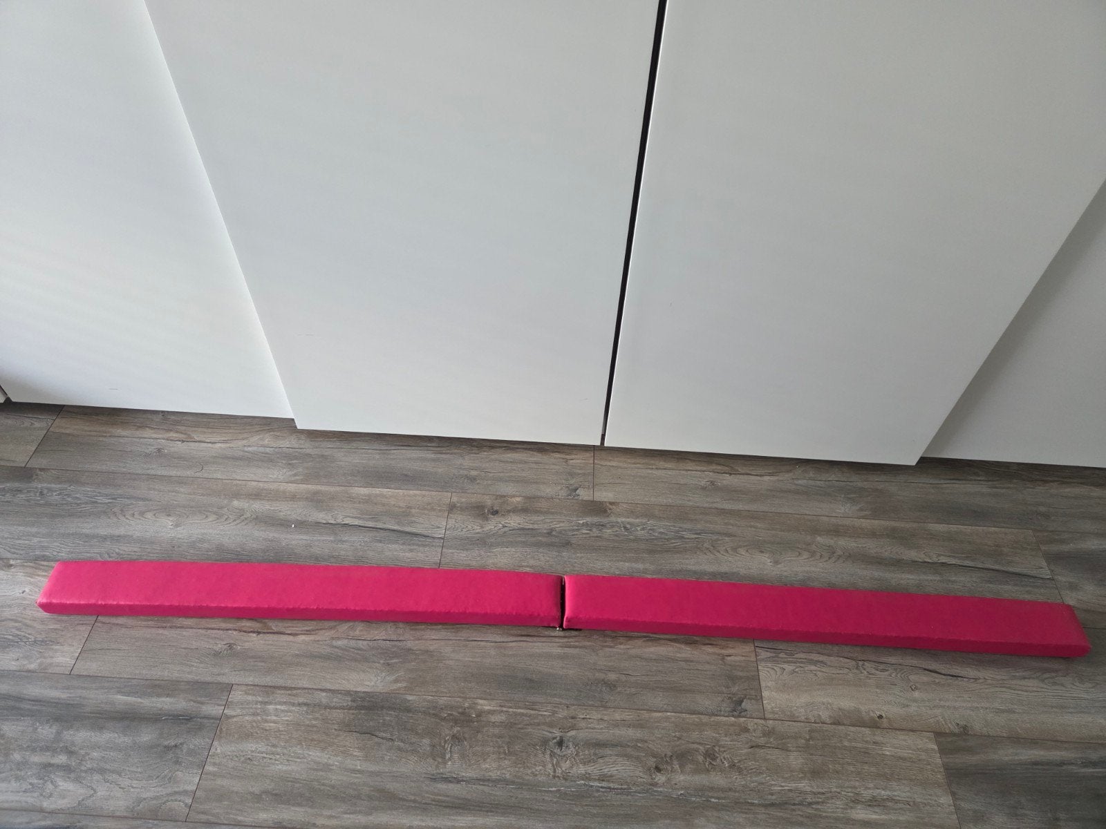Opklapbare Evenwichtsbalk - Roze - 2.16m, Ophalen, Gebruikt