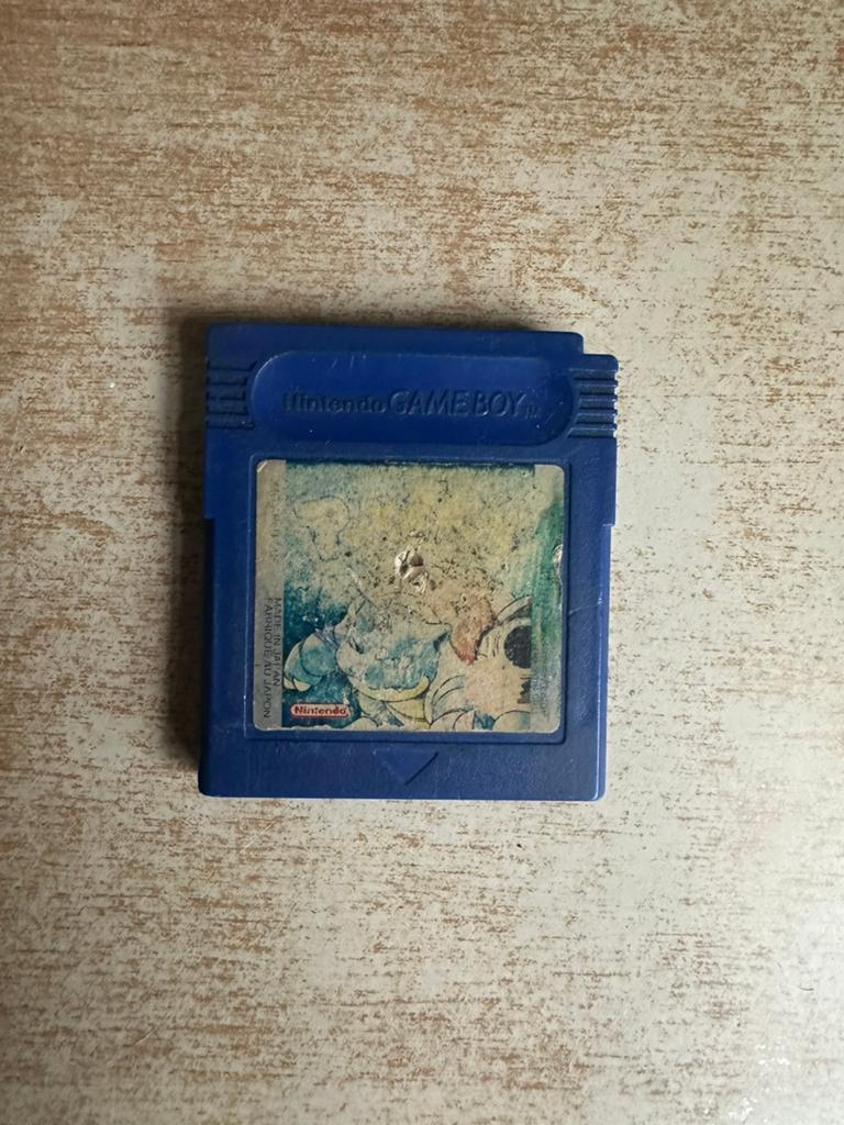 Pokemon Blue (original) GameBoy Color Edition, Avontuur en Actie, 1 speler, Ophalen of Verzenden, Zo goed als nieuw