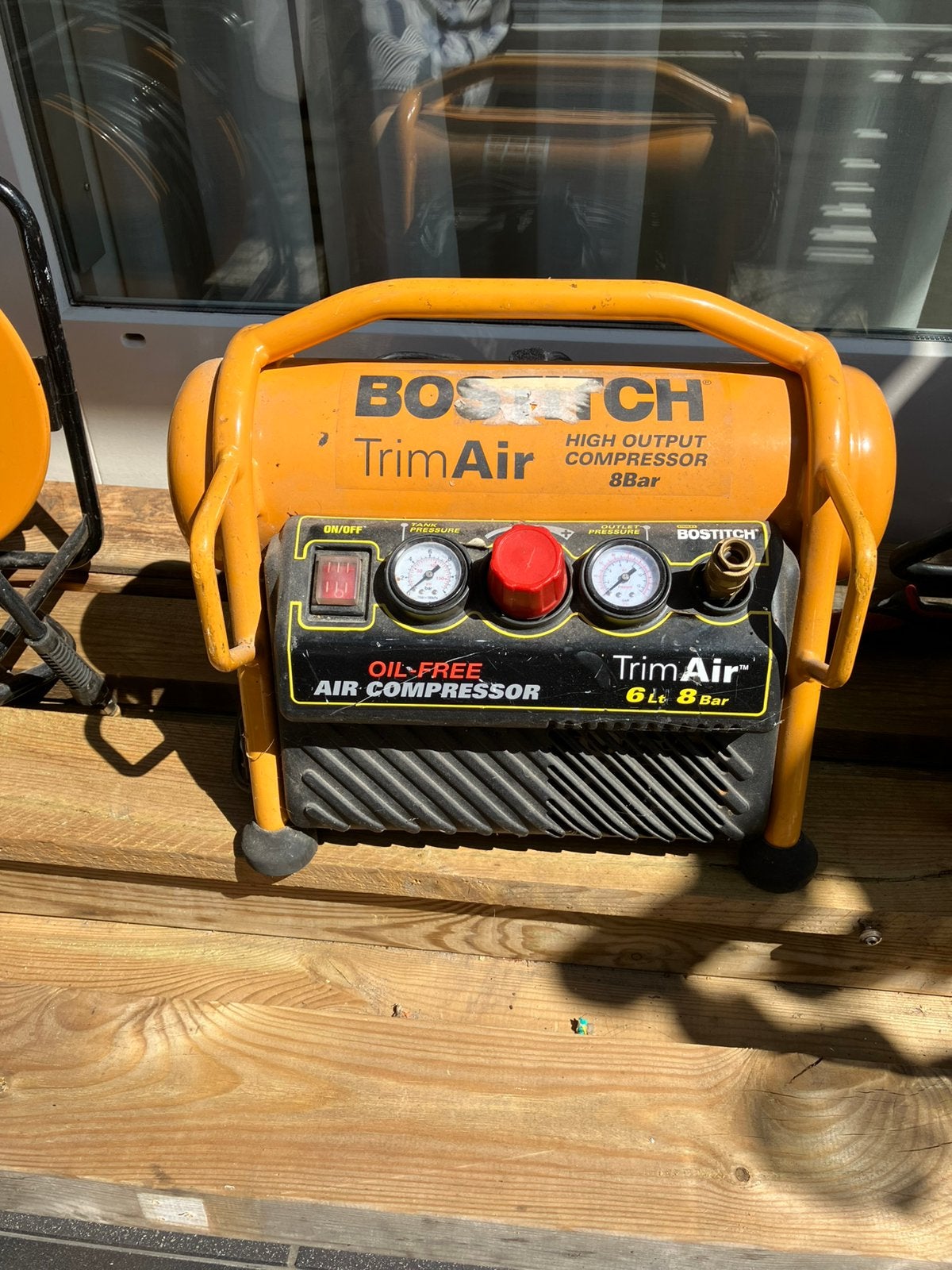 Bostitch compressor compact, Ophalen, Gebruikt