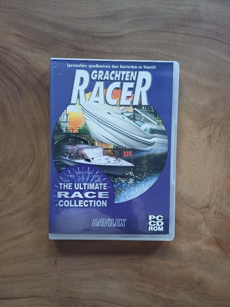 PC CD-ROM - Grachten Racer, 1 speler, Racen en Vliegen, Ophalen of Verzenden, Zo goed als nieuw
