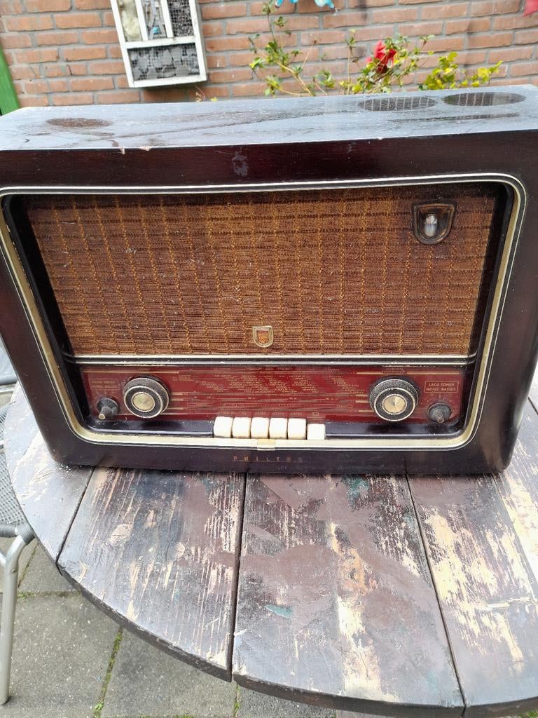 Oude.radio.philips, Ophalen