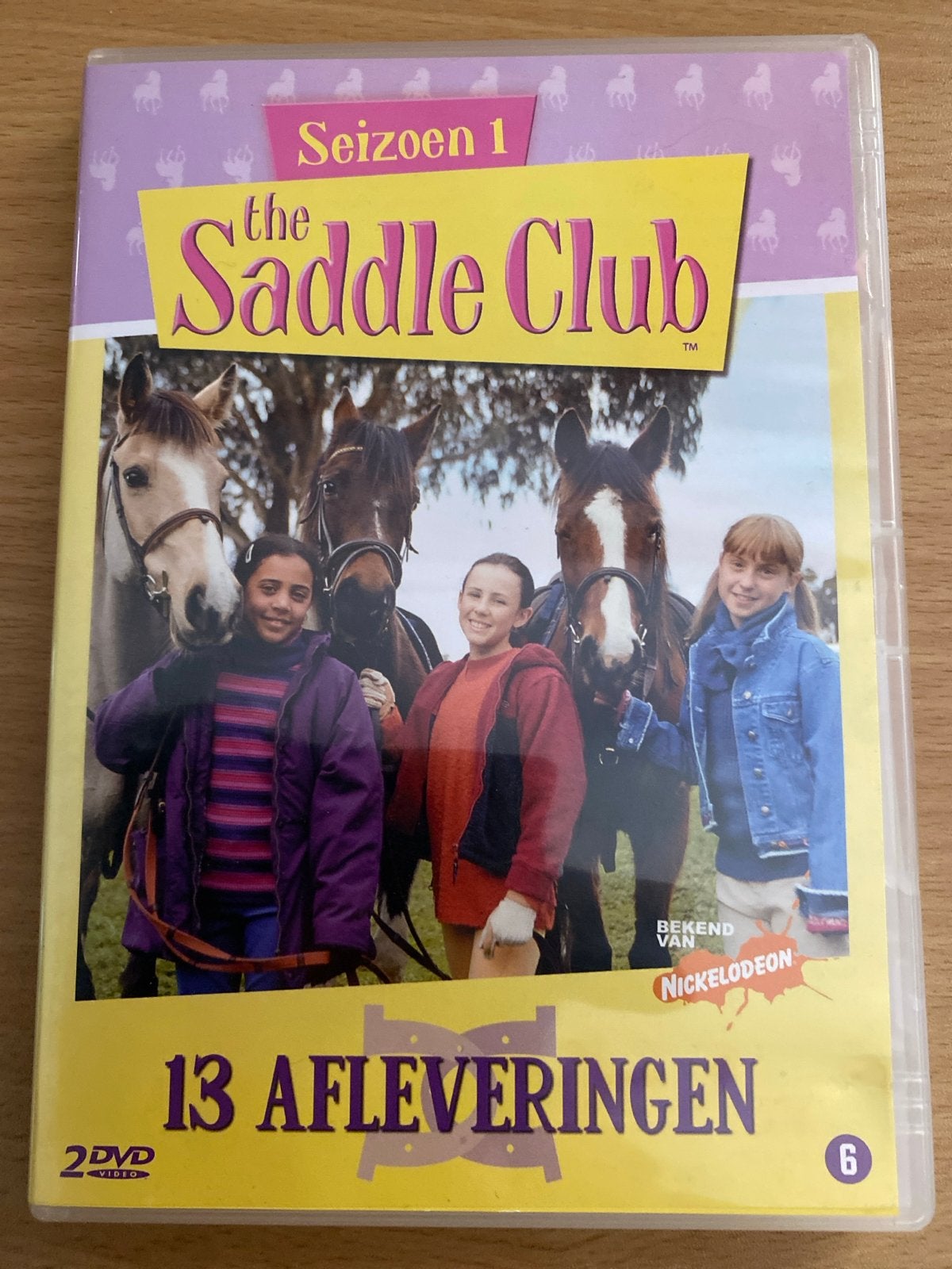 The Saddle Club Seizoen 1 DVD - 13 afleveringen, Gebruikt, Alle leeftijden, Nederlands, Tv-serie