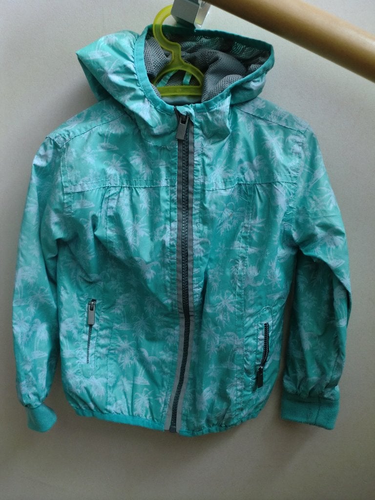 licht groene meisjes zomerjas maat 104, Ophalen, Gebruikt, Meisje, Jas