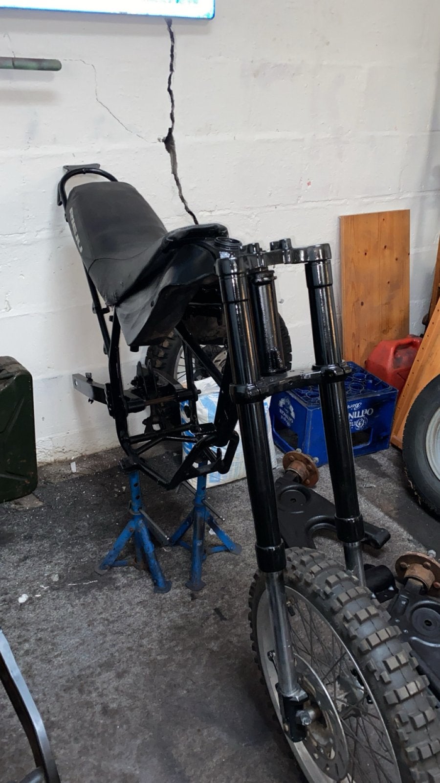Rieju rr50 rollend frame - crosser, Ophalen of Verzenden, Zo goed als nieuw, Overige merken