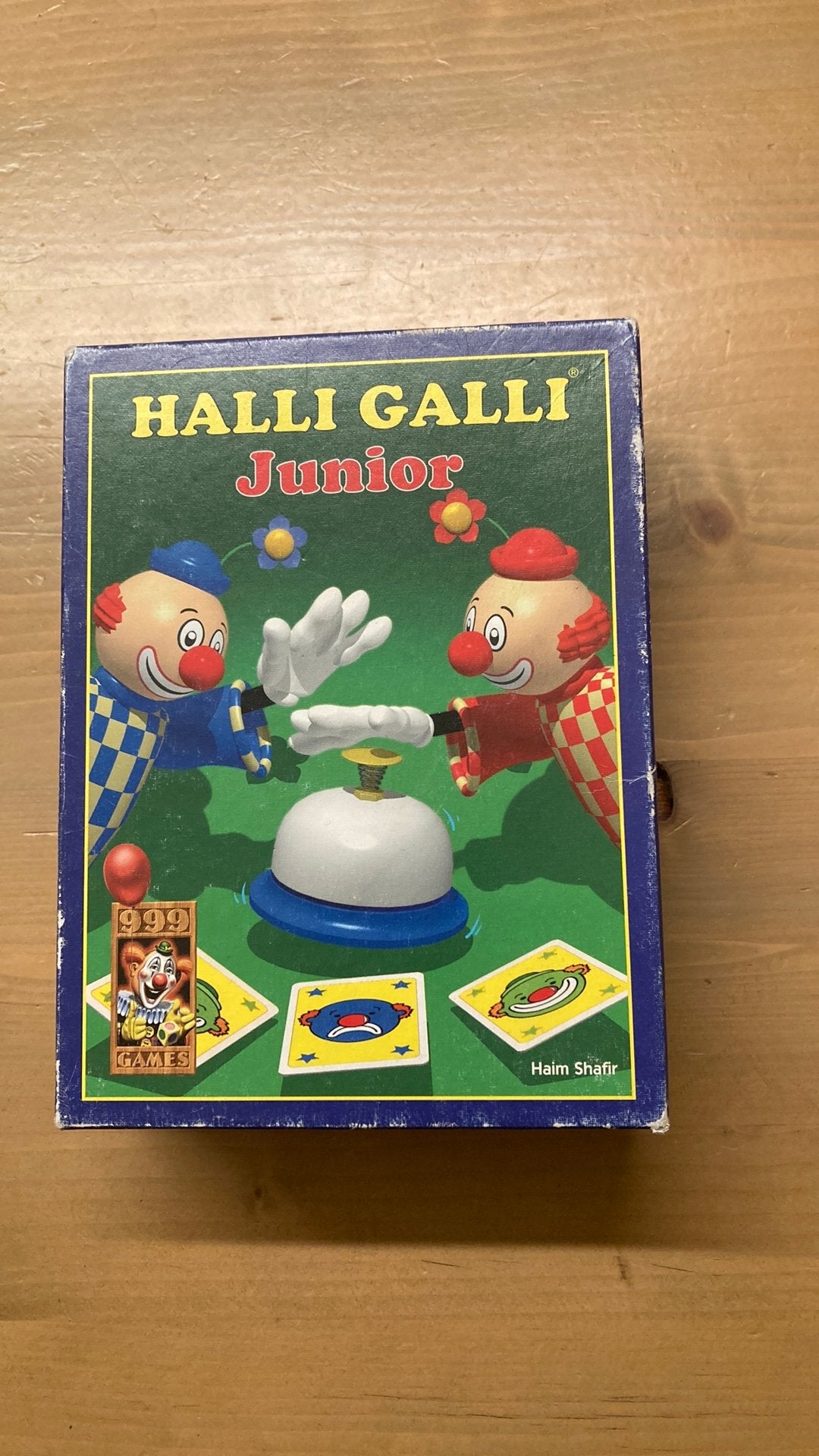 Halli galli junior, Drie of vier spelers, Ophalen, Gebruikt