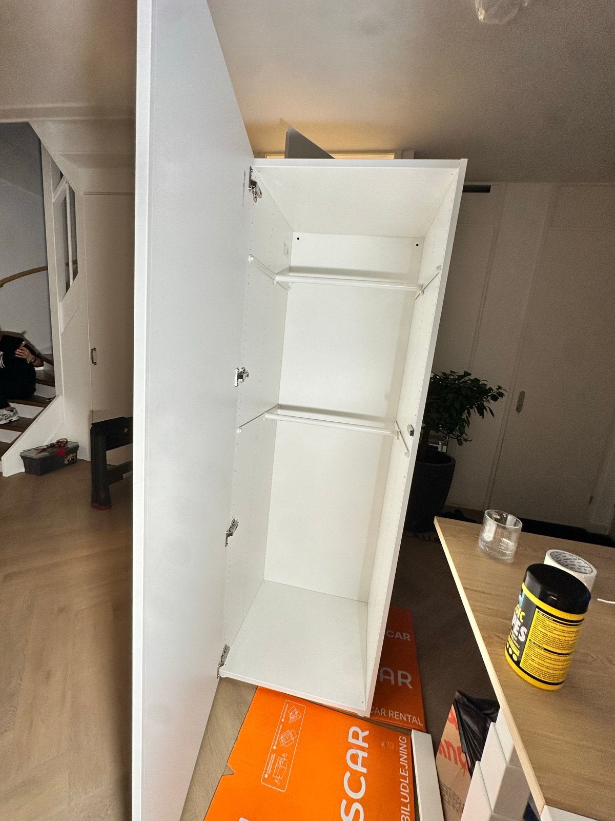 IKEA Platsa kast met 2 roedes, Ophalen, Overige materialen, Gebruikt, 50 tot 100 cm