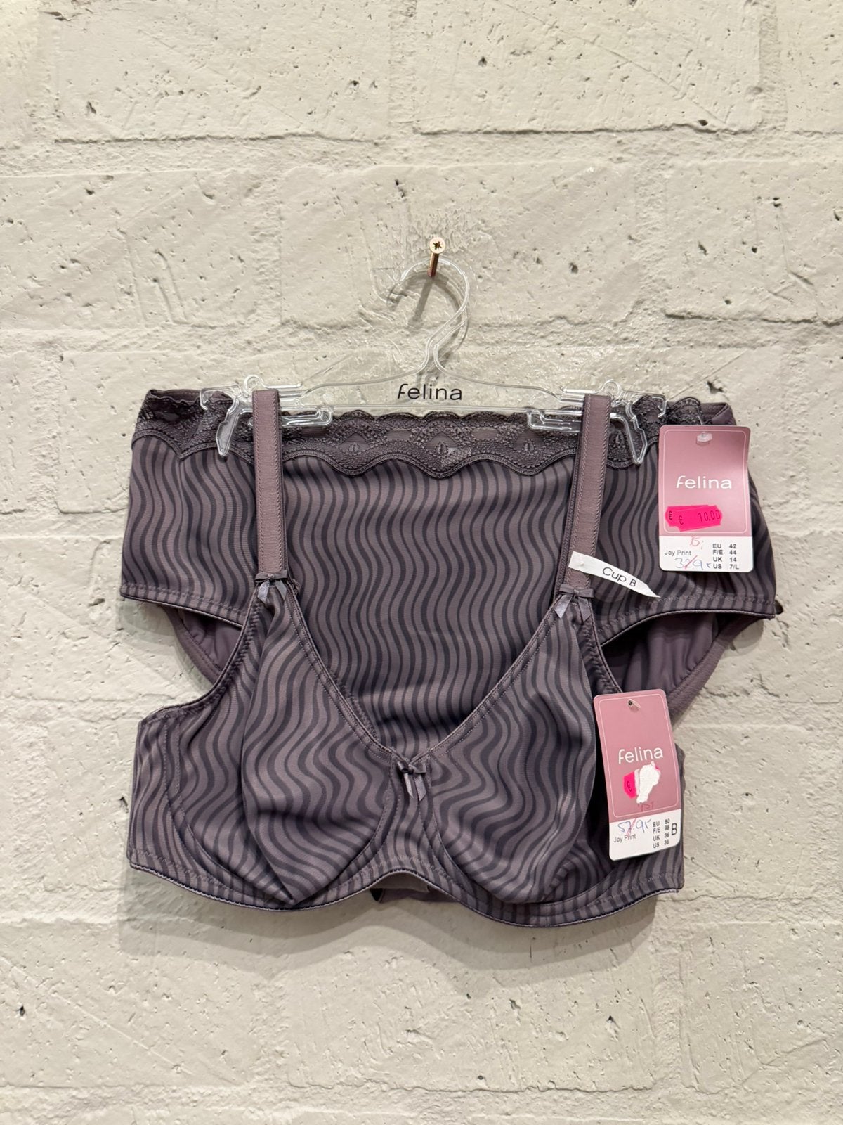Felina bh 80B slip 42 NIEUW!! Set nu €30, Ophalen of Verzenden, Setje