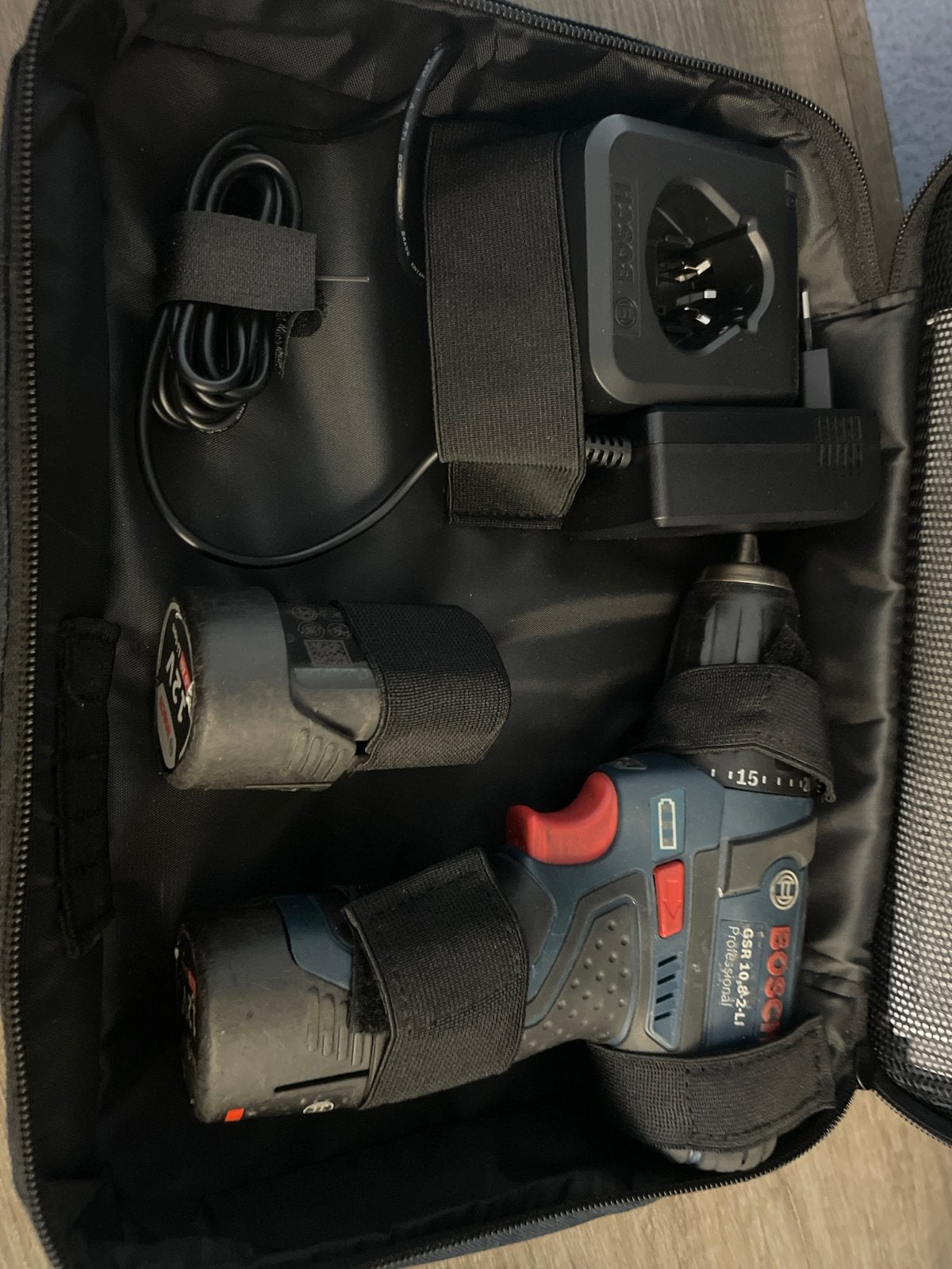 Bosch GSR 12V-15 Professional Boor-/Schroefmachine, Doe-het-zelf en Verbouw, Gereedschap | Boormachines, Zo goed als nieuw, Boor- en Schroefmachine