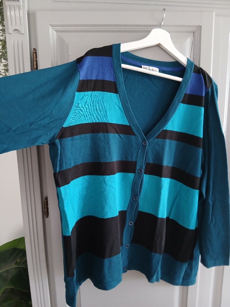Ulla Popken vest, Blauw, Maat 46/48 (XL) of groter, Ulla Popken, Ophalen of Verzenden