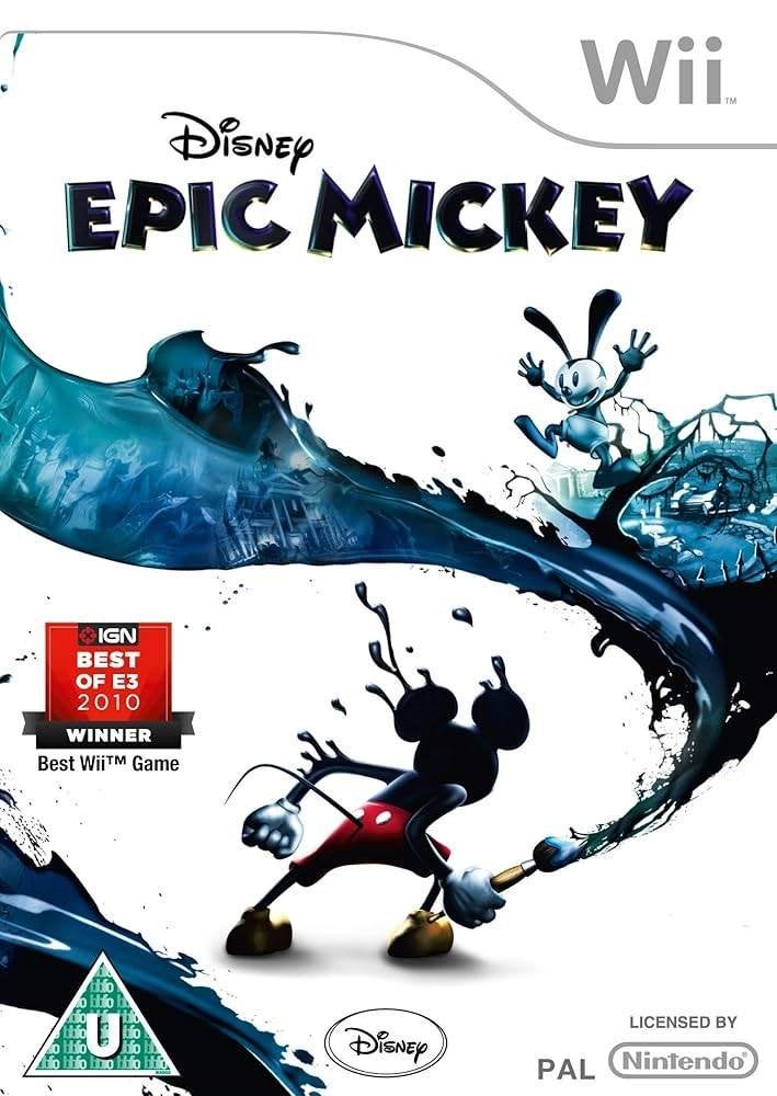 Epic Mickey (Wii), Spelcomputers en Games, 1 speler, Zo goed als nieuw, Vanaf 7 jaar, Ophalen