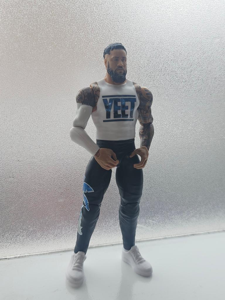 WWE Jey Uso actiefiguur, Ophalen, Zo goed als nieuw