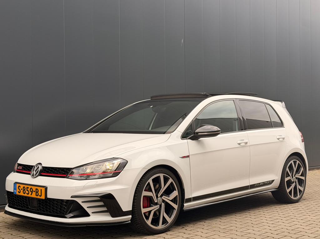 Volkswagen Golf GTI Clubsport 2.0 TSI 195KW 5D DSG 2016 Wit, Auto's, Zwart, 4 cilinders, Wit, 14 km/l