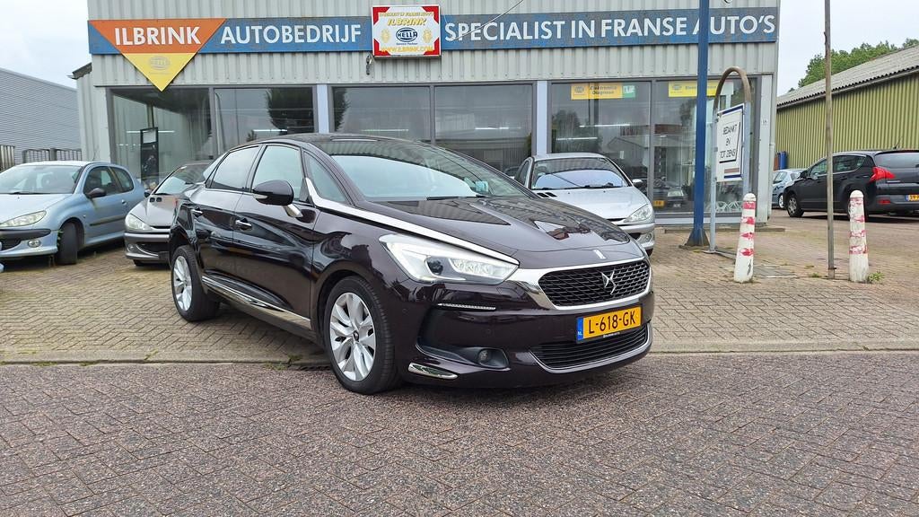 DS Ds 5 1.6THP Automaat Navi/Pano/Climate/Leer/Trekhaak, Auto's, DS, Stof, Gebruikt, Euro 6, 1404 kg