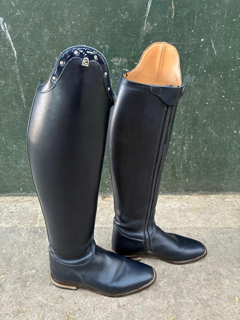 Cavallo insignis strass blauw maat 37,5 / 38, Dieren en Toebehoren, Paardrijkleding, Ophalen of Verzenden, Zo goed als nieuw, Dressuur