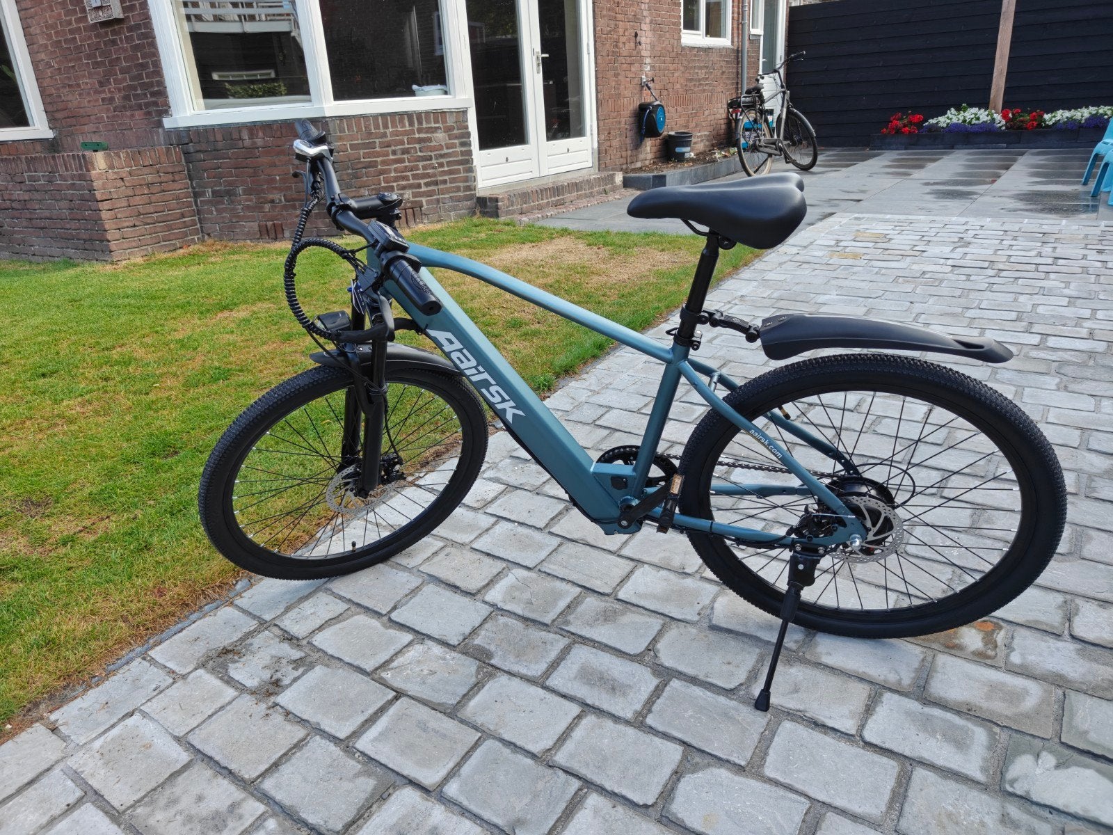 Nieuwe elektrische mountainbike 35 kmph – Emerald Green, Hardtail, Nieuw, Schijfrem, Ophalen