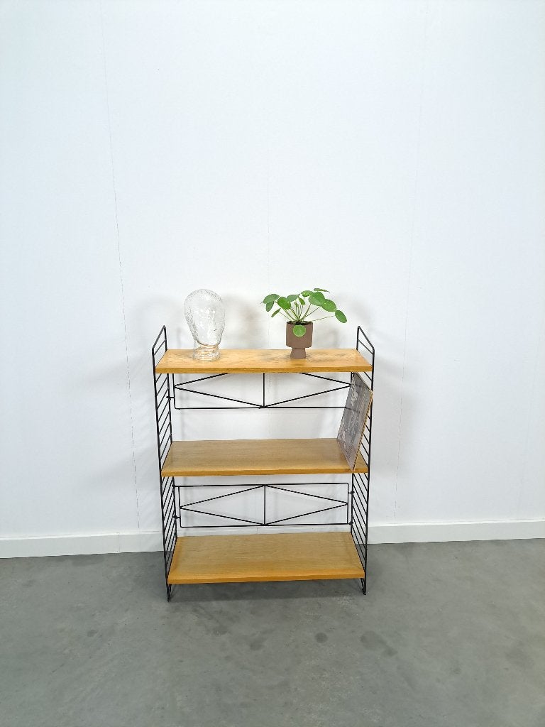 Design Nisse Strinning modulaire LP stellingkast, nr. 1, Ophalen of Verzenden, Gebruikt