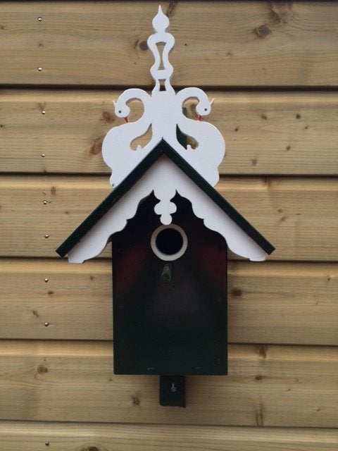 Vogelhuisje met uilenbord (NIEUW), Ophalen, Nieuw