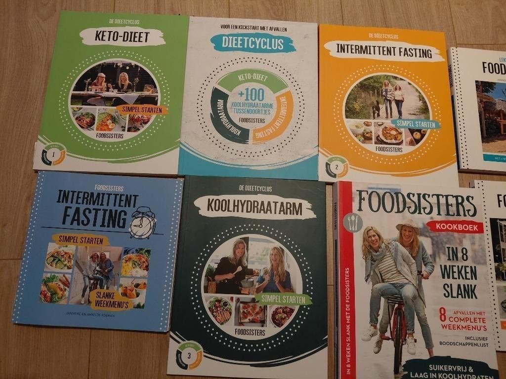 8 x Foodsisters, Boeken, Ophalen of Verzenden, Zo goed als nieuw