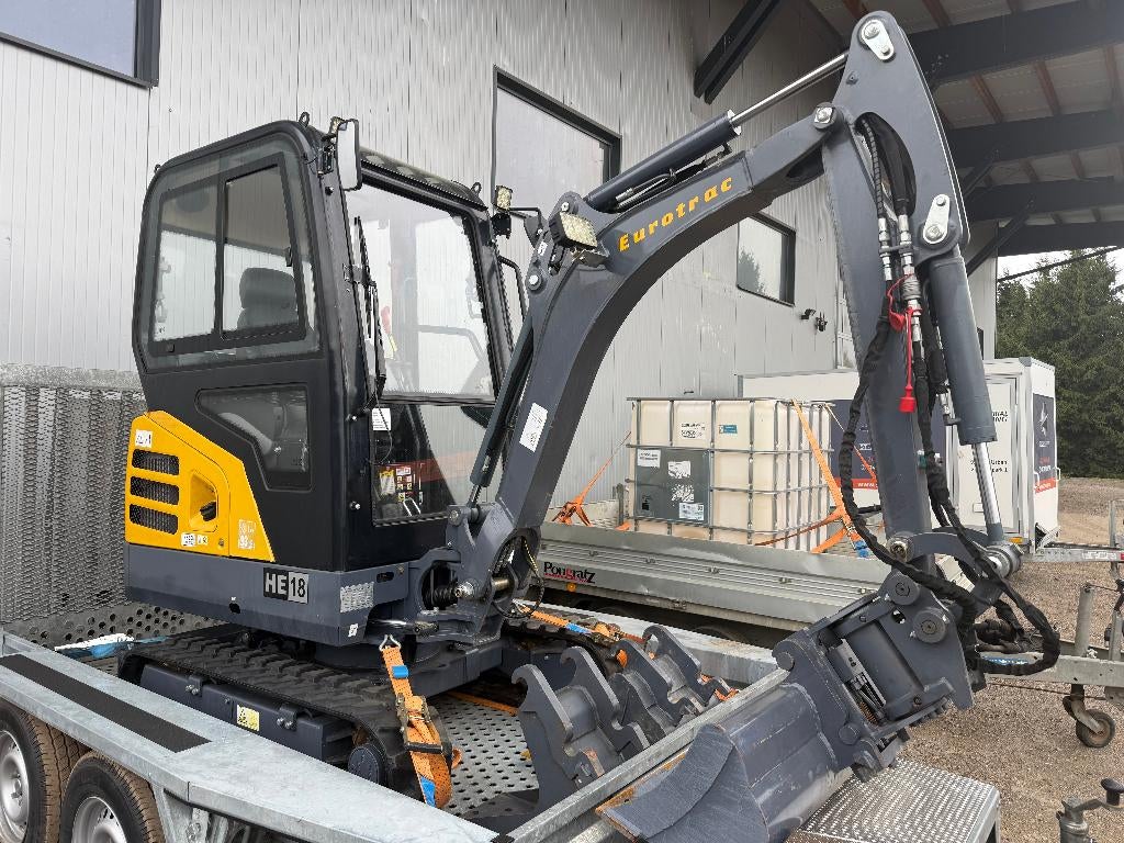 Eurotrac Mini Kraan HE 18 C - 1,9T, Ophalen, Graafmachine