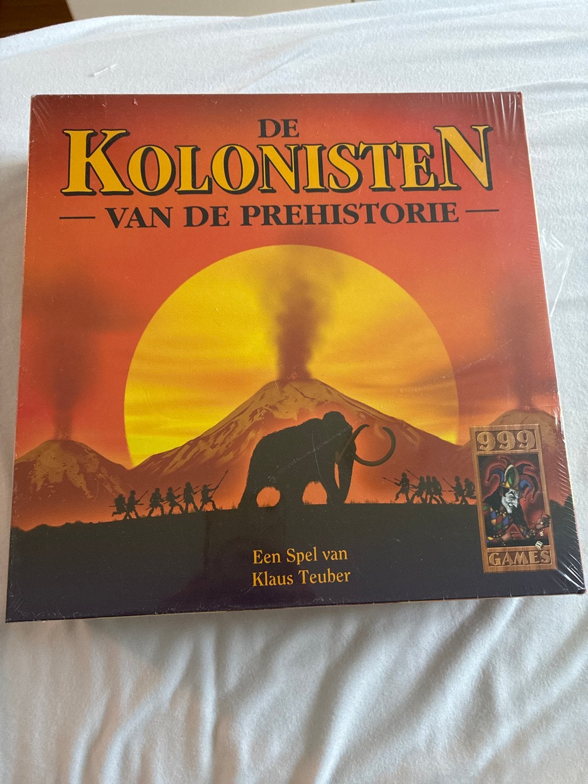 De Kolonisten van de Prehistorie - Speciale Editie Nieuw, Hobby en Vrije tijd, Drie of vier spelers, Ophalen of Verzenden, Nieuw