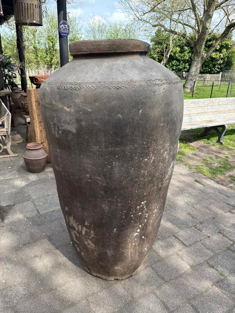 Oude XXL kruik uit India, Ophalen, Gebruikt, Overige kleuren, Aardewerk of Porselein