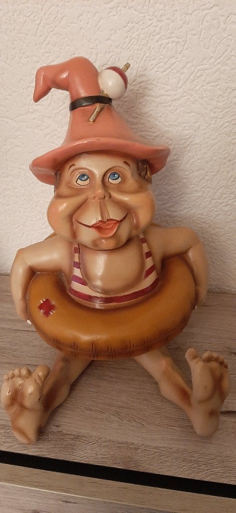 laven efteling Lui met harde zwemband, Ophalen of Verzenden, Zo goed als nieuw, Beeldje of Poppetje
