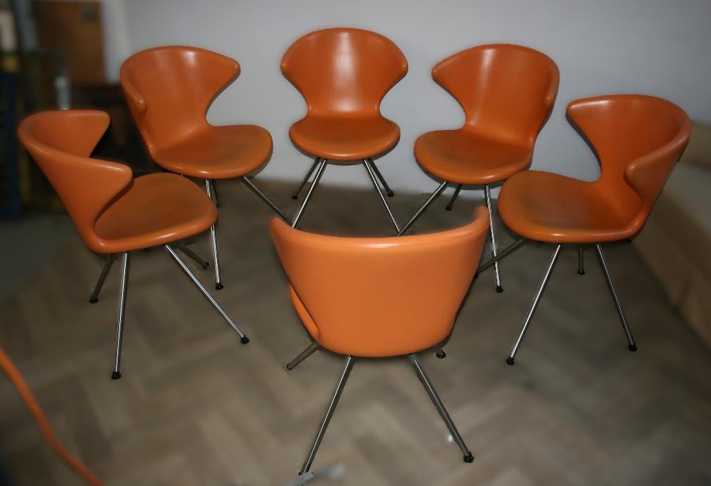 Design stoelen Tonon Concept 902, bieden per 2 vanaf €250, Ophalen, Gebruikt, Vijf, Zes of meer stoelen, Italiaans contemporary organisch design