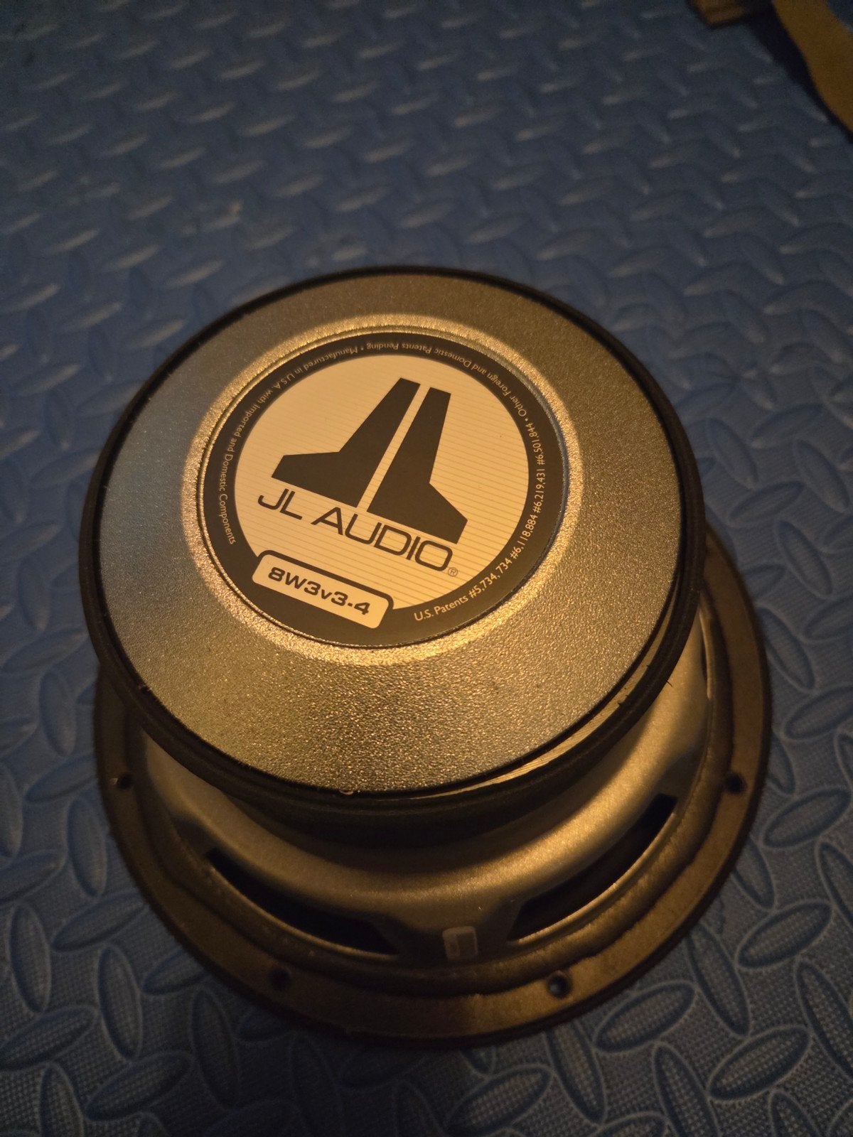 8 inch JL Audio 8W3v3-4 Subwoofer Driver - 20 cm, 250W, Auto diversen, Ophalen of Verzenden, Zo goed als nieuw