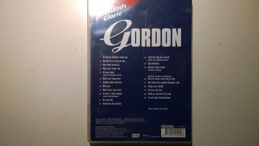 Gordon - Hollands Glorie (DVD), Alle leeftijden, Ophalen of Verzenden, Zo goed als nieuw, Muziek en Concerten