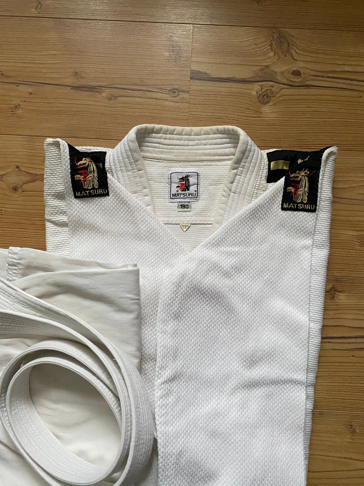 Judo pak matsuru maat 190, Gebruikt, Judo, Vechtsportpak, Groter dan maat XL