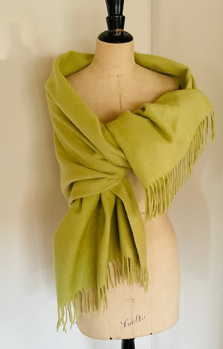 PRACHTIGE CASHEMERE OMSLAG SHAWL, Kleding | Dames, Mutsen, Sjaals en Handschoenen, Verzenden, Zo goed als nieuw, Maat 46/48 (XL) of groter