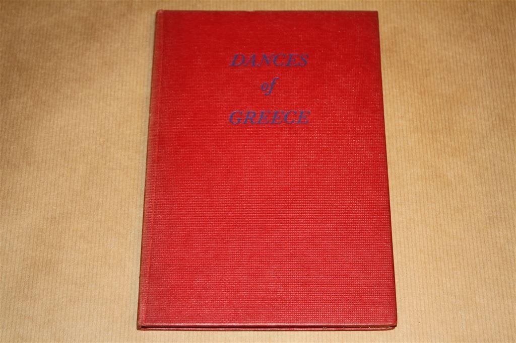 Dances of Greece [1957]. Handboek Europese volksdansen., Boeken, Kunst en Cultuur | Dans en Theater, Gelezen, Toneel, Ophalen of Verzenden