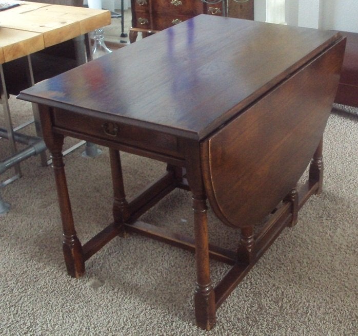 gateleg - hangoor - tafel - Engels - 1880 - 1920, Ophalen
