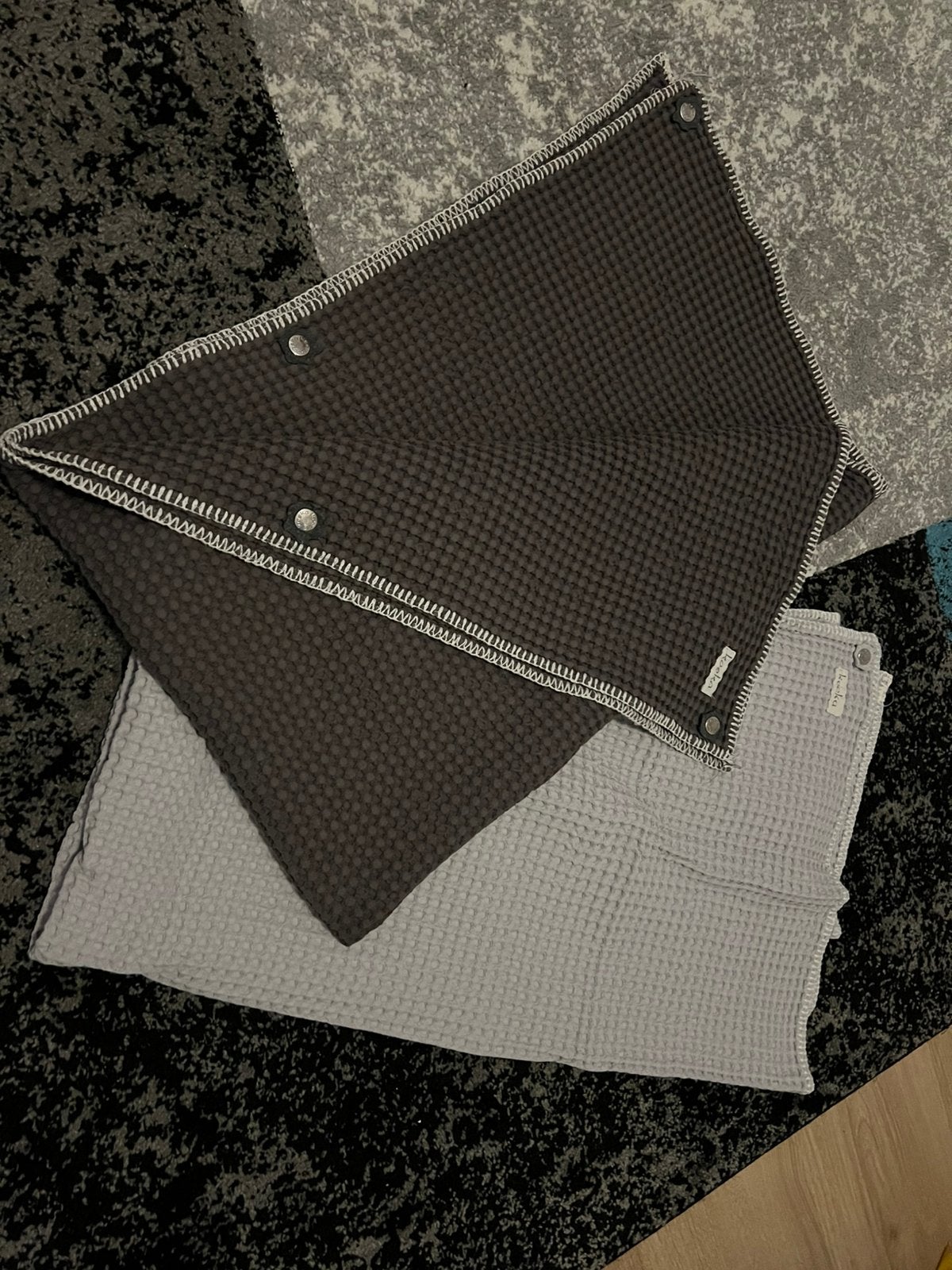 Koeka wikkeldeken/wafelstof met drukknoopjes, Kinderen en Baby's, Ophalen of Verzenden, Deken