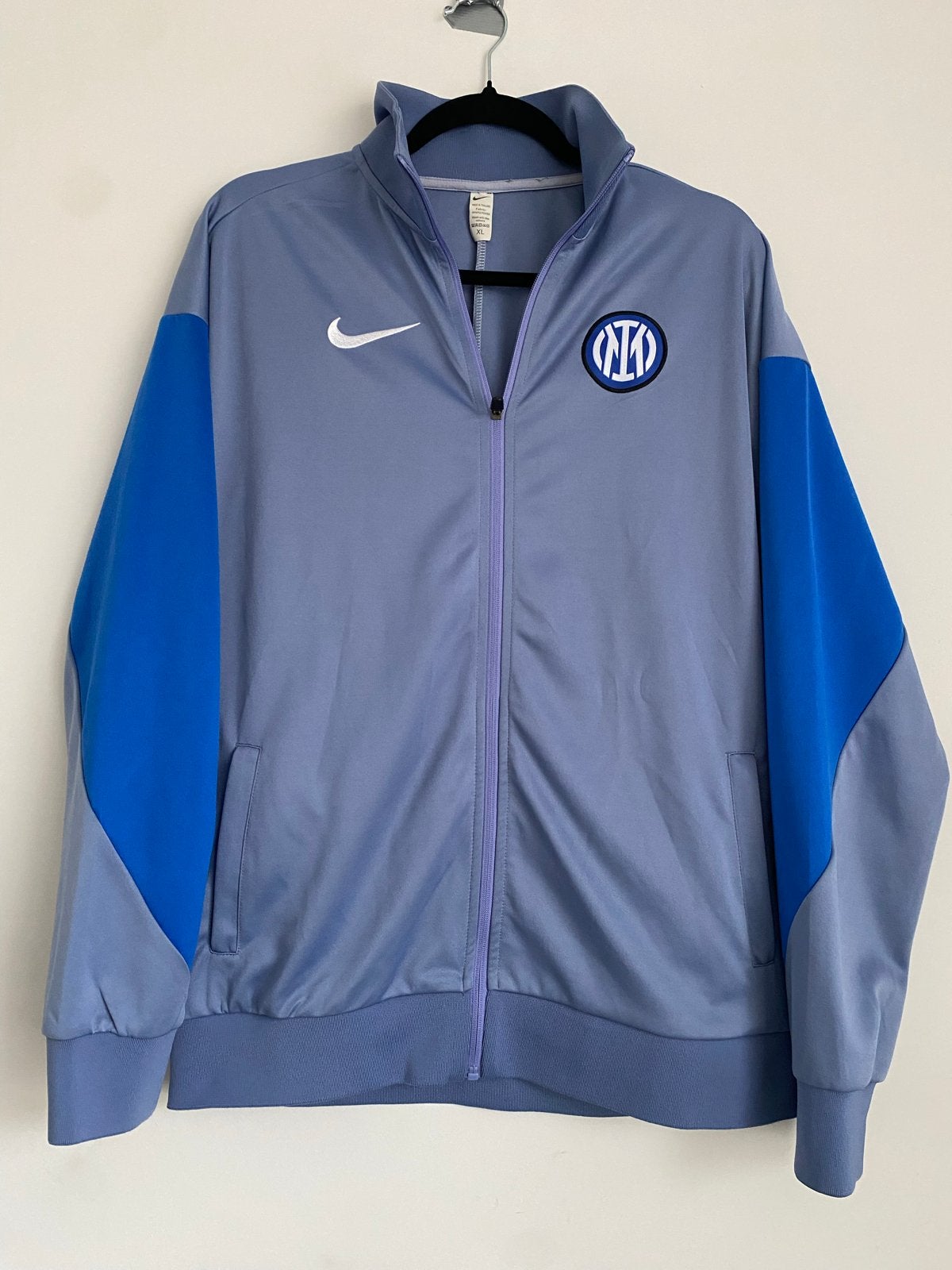 Nike Inter Milan Trainingsjack XL, Blauw, Maat 56/58 (XL), Ophalen of Verzenden, Zo goed als nieuw