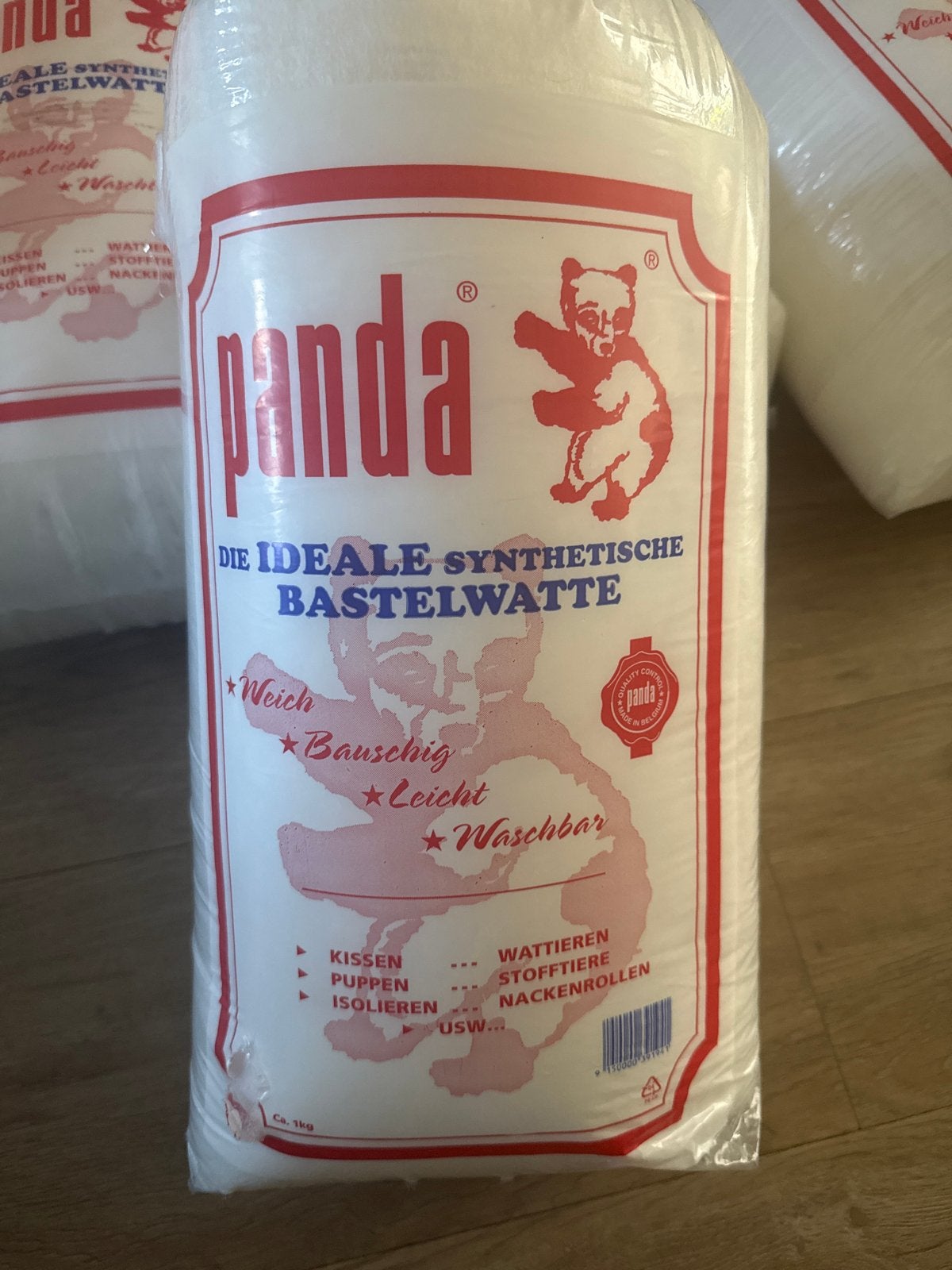 Panda Synthetische Bastelwatte - 1kg, Ophalen, Nieuw