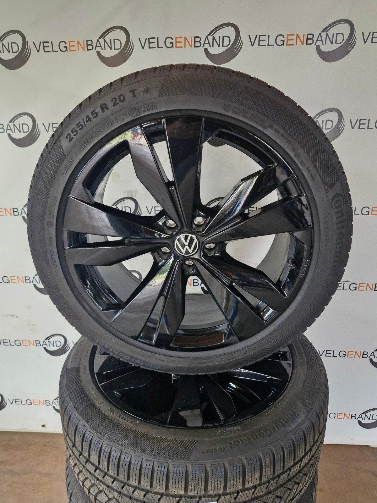 Winterset VW ID4 ID5 Breedset 235 50 20 255 45 20 LOEN, Auto-onderdelen, Banden en Velgen, Ophalen, Gebruikt, ., Banden en Velgen
