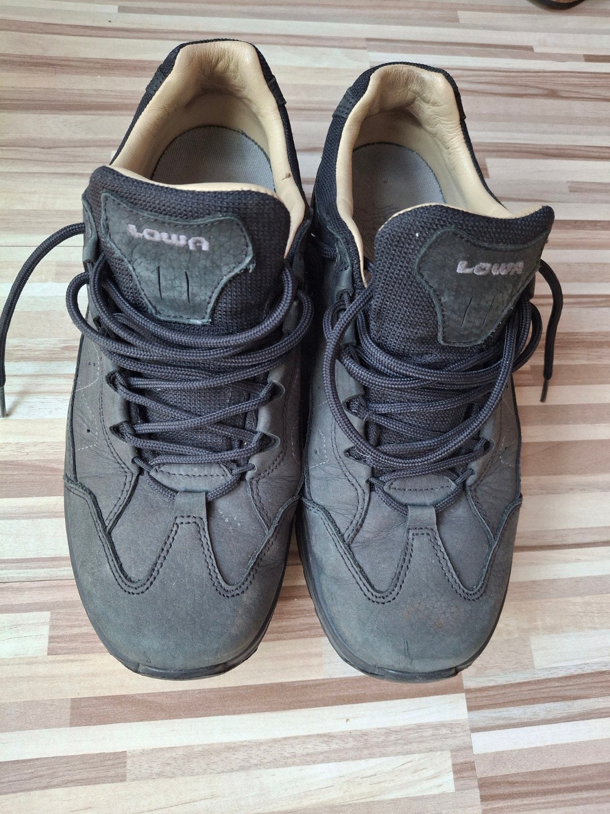 Lowa Strato IV Lo wandelschoenen - Maat 43.5, Lowa, Zwart, Ophalen of Verzenden, Zo goed als nieuw