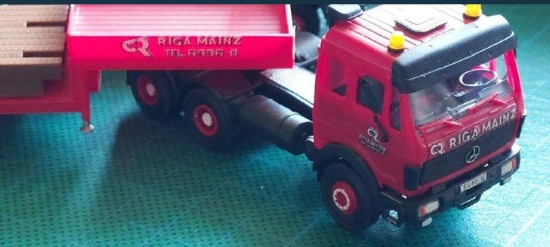 H0LK 0804 ZWAARTRANSPORT SET 1/87, Ophalen of Verzenden, Nieuw, Bus of Vrachtwagen, Overige merken