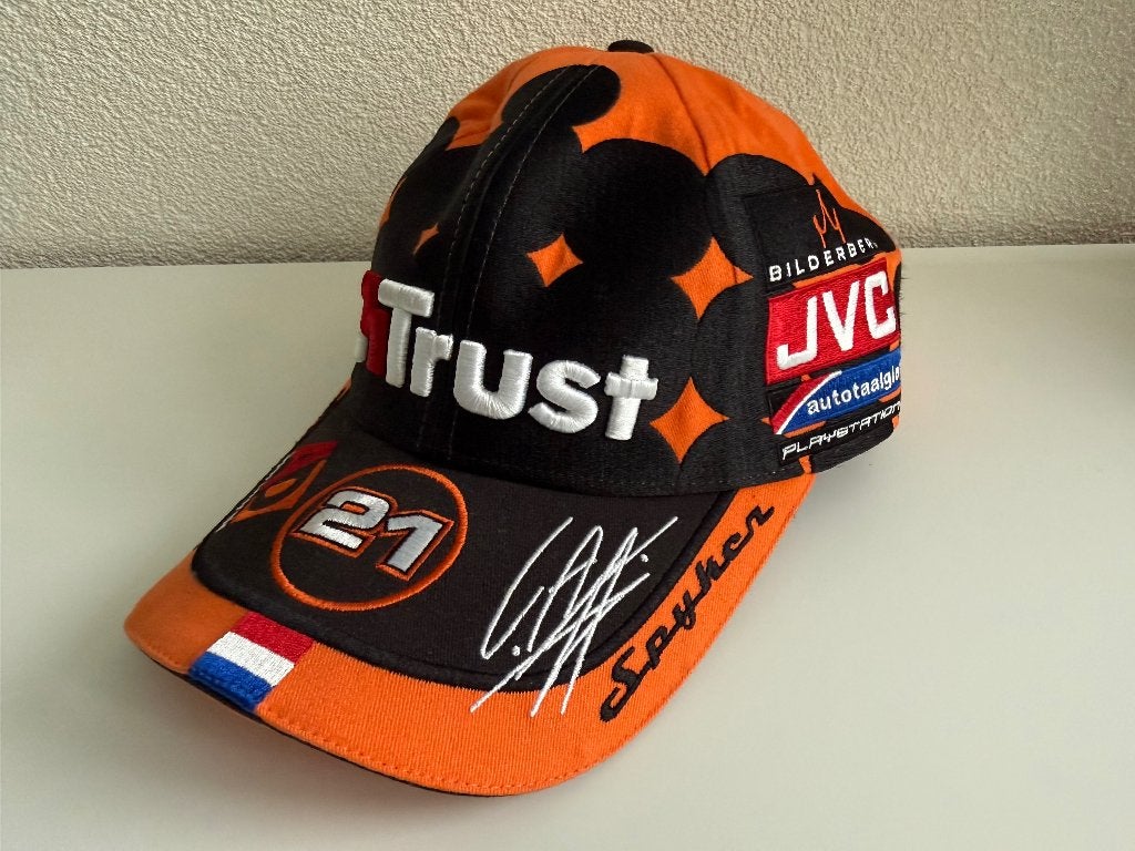 Pet Christijan Albers Spyker Formule 1 team (nr. 21), Ophalen of Verzenden, Gebruikt, Formule 1