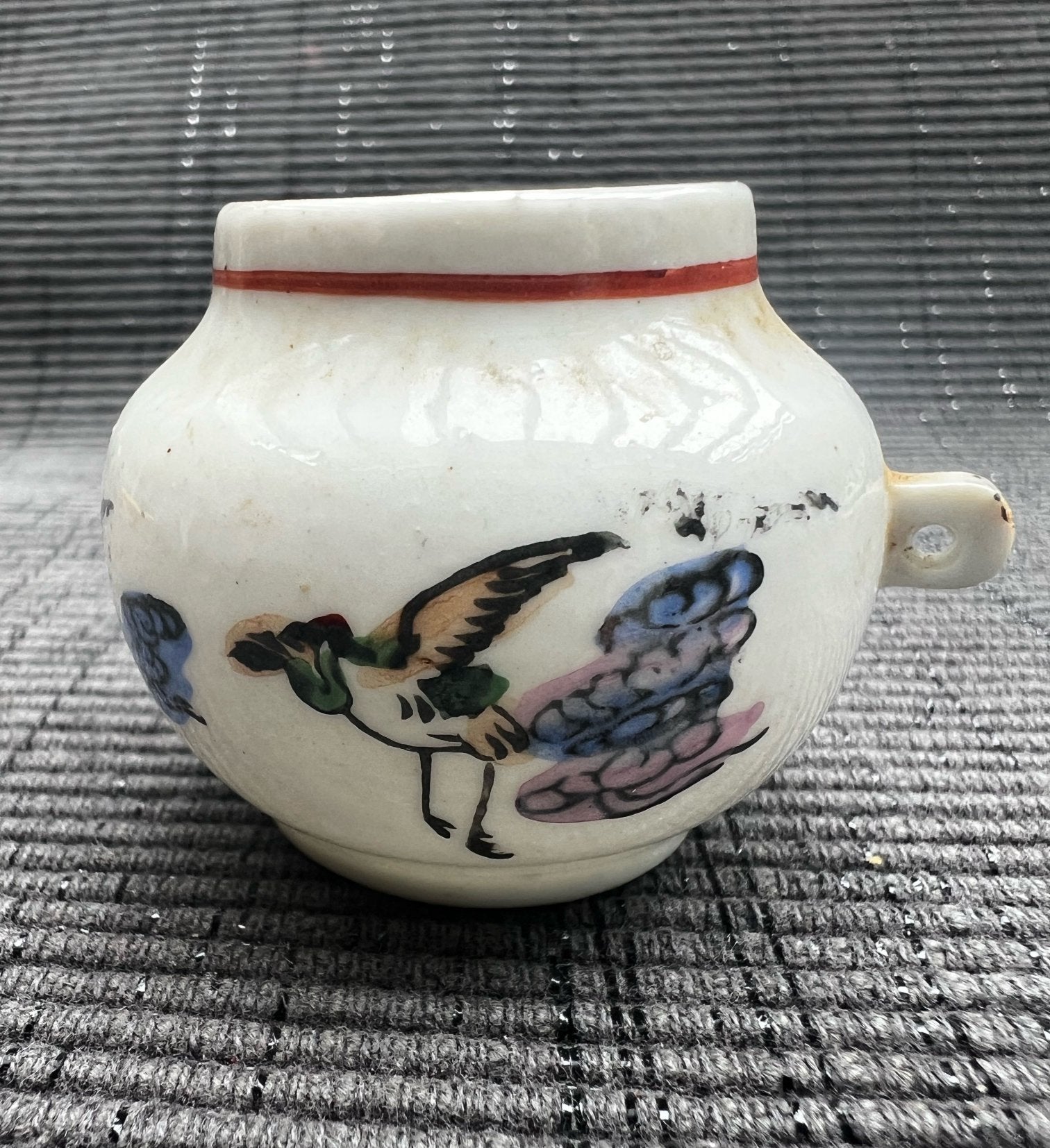 Oud chinees vogelkooi bakje, Verzenden