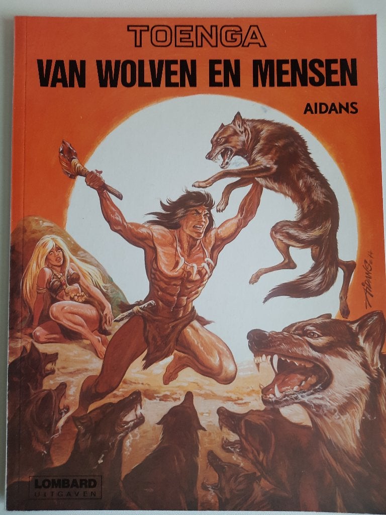 Toenga, van wolven en mensen, Boeken, Eén stripboek, Ophalen of Verzenden