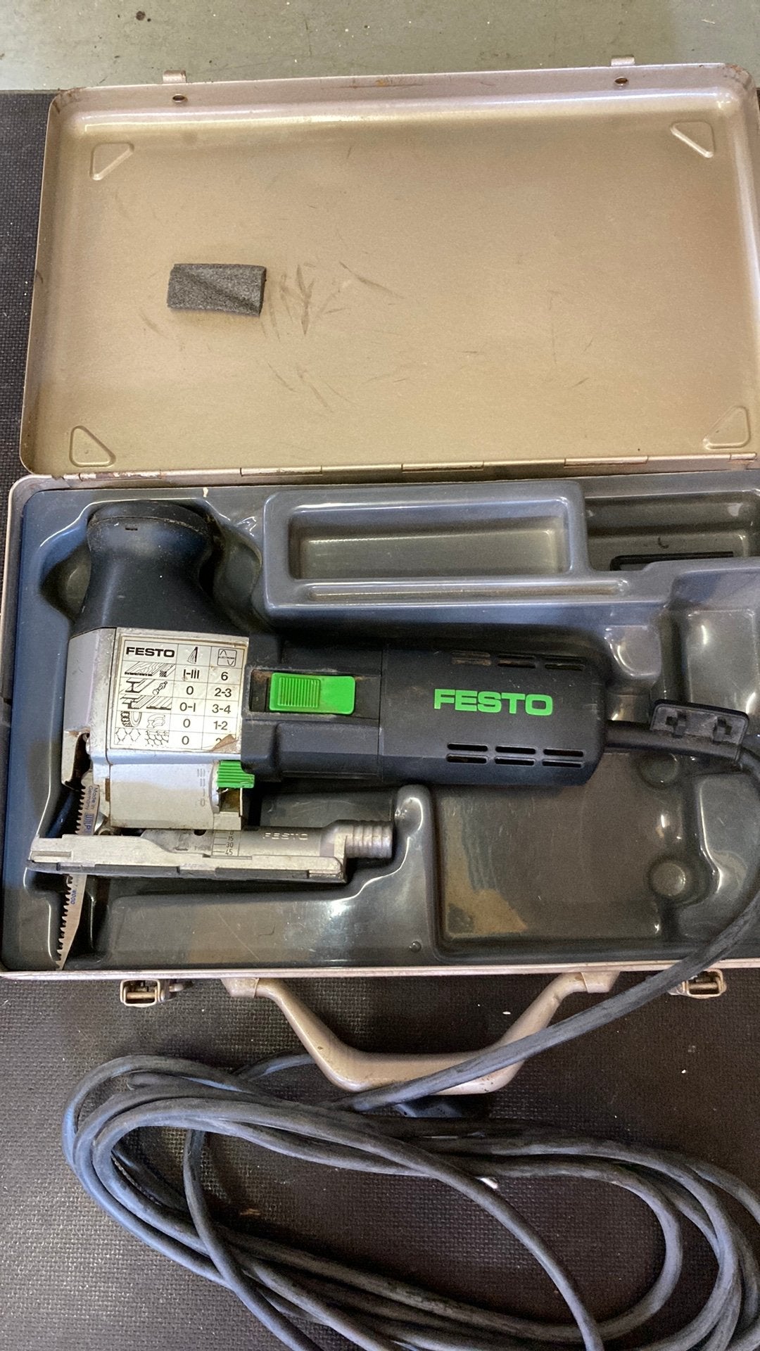 Festo decoupeerzaag, Ophalen, Gebruikt, Zaag, Festool