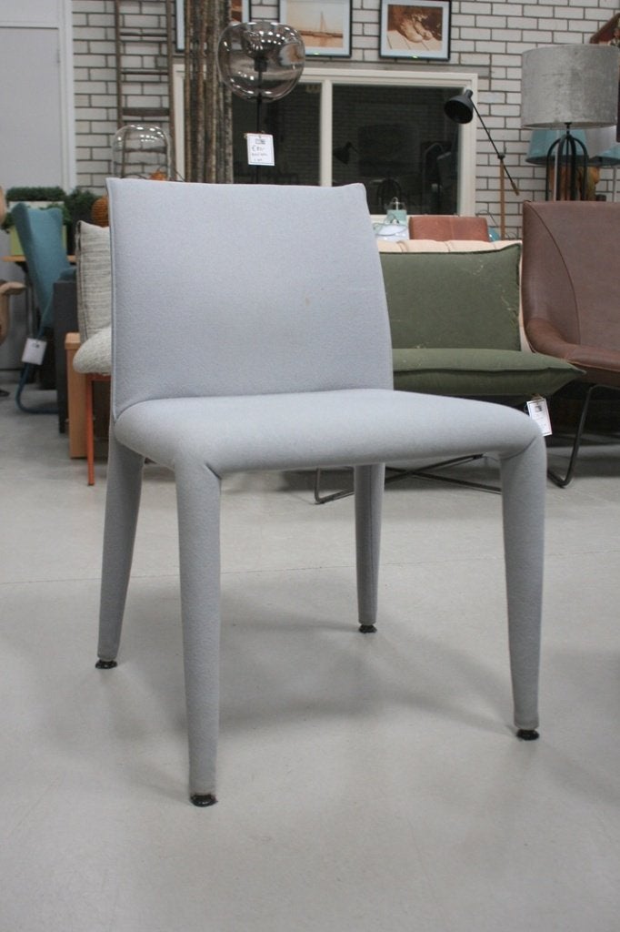 30 x eetkamerstoel Vol Au Vent B&B Italia grijs vilt stof, Huis en Inrichting, Stoelen, Ophalen, Gebruikt, Vijf, Zes of meer stoelen