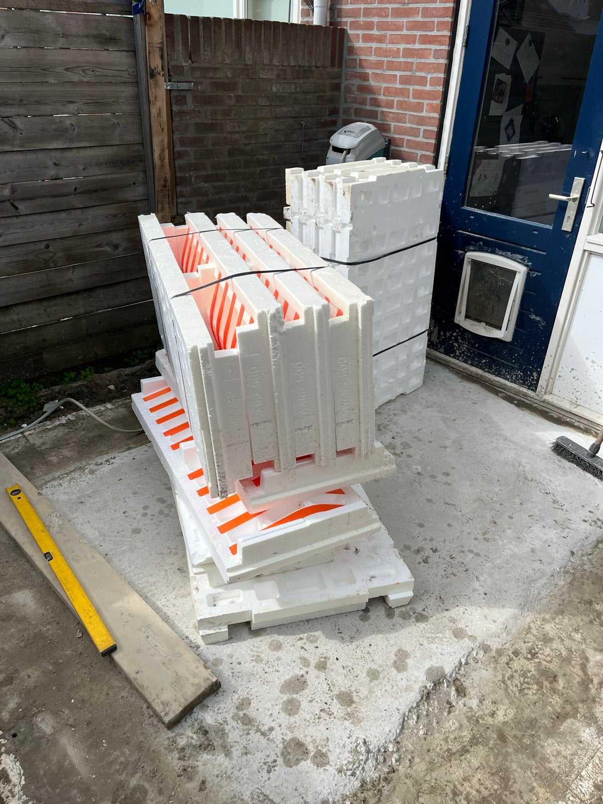 ISOBOUW Powerkist Isolatiepakket A - Wand- en Bodemplaten, Gebruikt, Ophalen of Verzenden, Minder dan 5 m², Muurisolatie