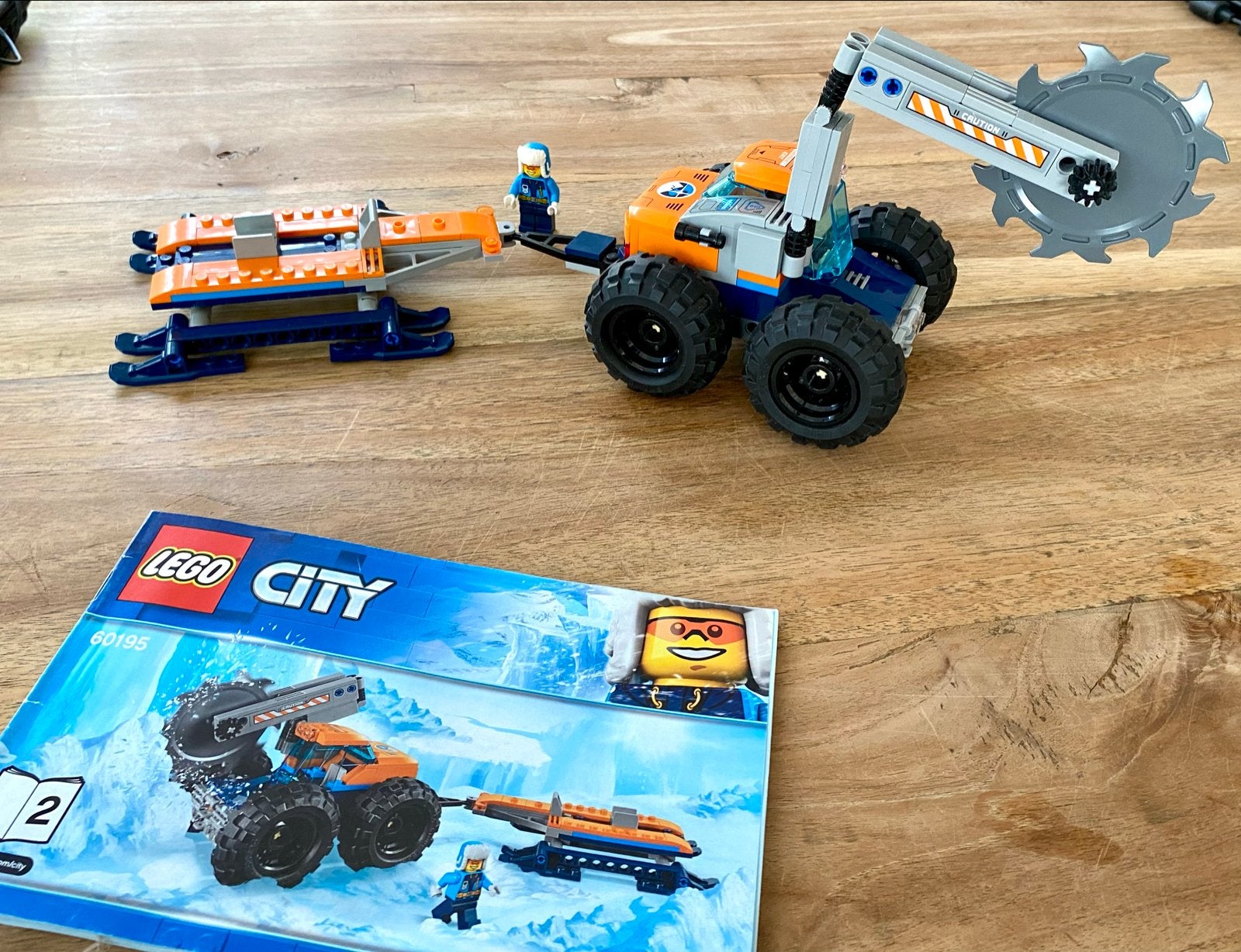 Lego City 60195 Arctisch Mobiel Onderzoeksstation, Lego, Ophalen of Verzenden, Inclusief doos, Complete set